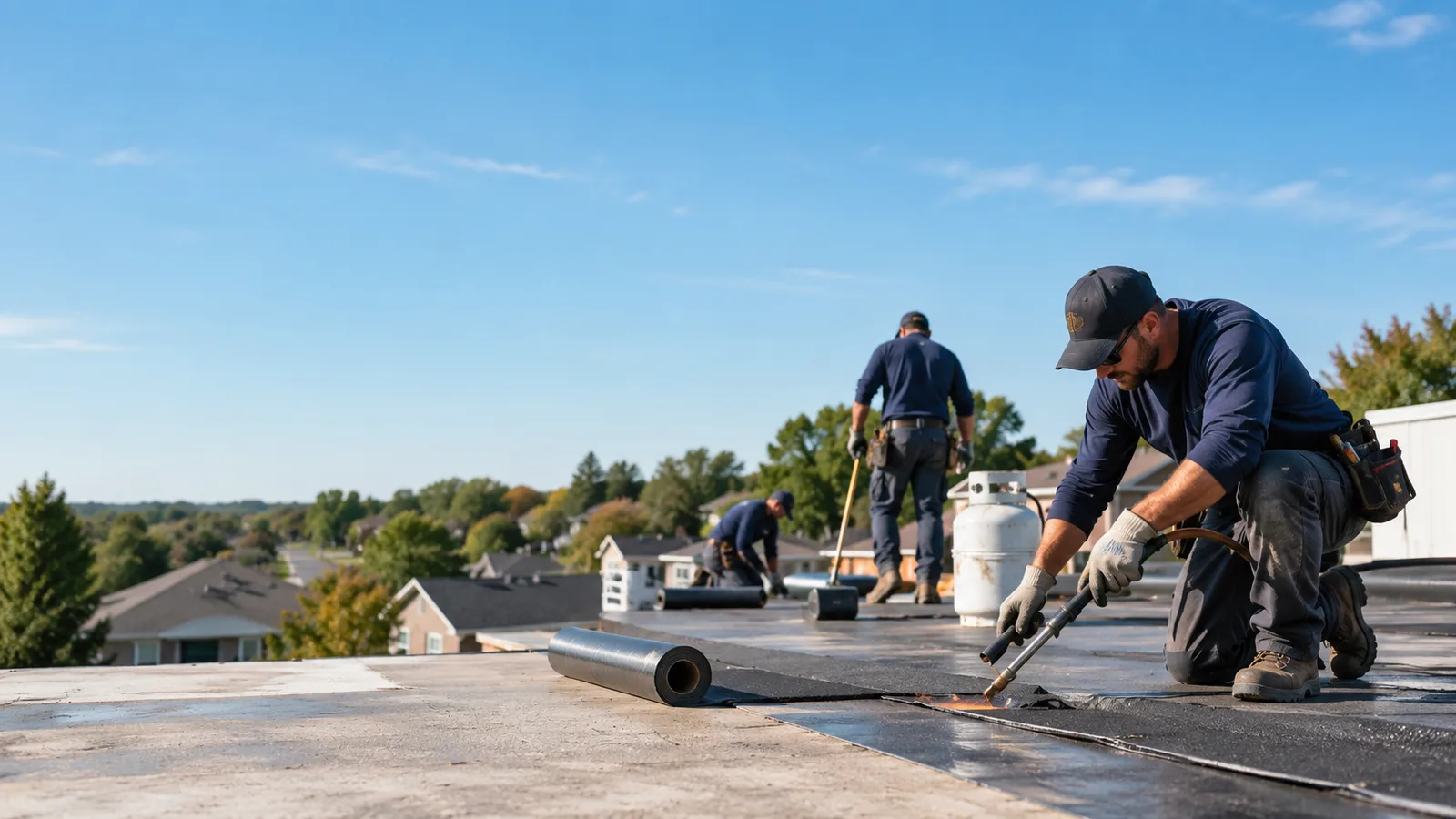Flat Roof Leak Repair providers in Kinderhook, IL
